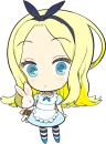 Official Sticker of okama's Alice Series