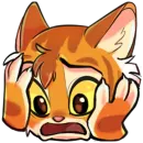 Стикер Lackadaisy Emoji Pack