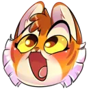 Стикер Lackadaisy Emoji Pack
