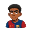 Стикер Lamine Yamal