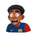 Стикер Lamine Yamal