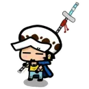 Стикер One piece