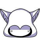 Стикер Фёдор ленивый песец