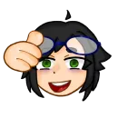 Стикер Mister Линч