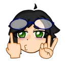 Стикер Mister Линч