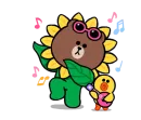 Стикер LINE Characters: Cute and Soft Summer