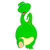 Стикер Little Dino