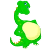 Стикер Little Dino