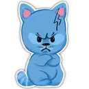 Стикер Little Kitty Bo