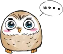 Стикер Owlet