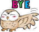 Стикер Owlet