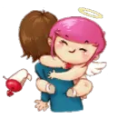 Стикер Little girl