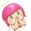 Стикер Little girl