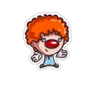 Little clown by Svetlana Krasnikova