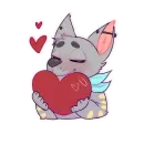 Стикер LouTheWolf