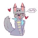 Стикер LouTheWolf