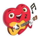 Стикер С любовью Яндекс