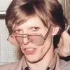 Стикер Love david bowie