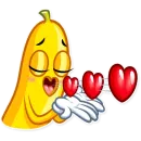 Стикер Lovely Banana