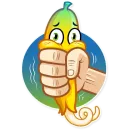 Стикер Lovely Banana