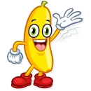 Стикер Lovely Banana