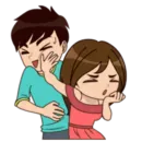 Стикер Lover Couple