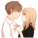 Стикер Любовь в воздухе