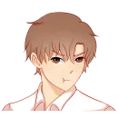 Стикер Любовь в воздухе 2