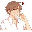 Стикер Любовь в воздухе 2