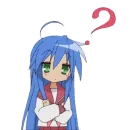 Стикер Lucky Star Konata