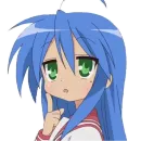 Стикер Lucky Star Konata