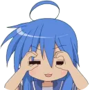 Стикер Lucky Star Konata
