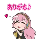 Стикер Megurine Luka