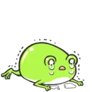 Стикер Froggy