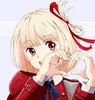Стикер Lycoris Recoil Art