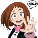 Стикер MY HERO ACADEMIA