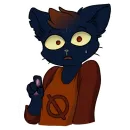 Стикер Mae Borowski from Night in the Woods by SiD'ni