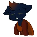 Стикер Mae Borowski from Night in the Woods by SiD'ni