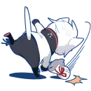 Стикер Мафу котик