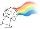 Стикер Magic Rainbow