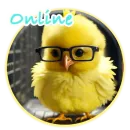 Стикер Magic Chicken channel: