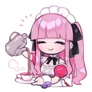 Стикер Cute Maid
