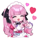 Стикер Cute Maid