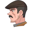 Стикер Майор Гром без текста