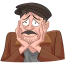 Стикер Майор Гром без текста