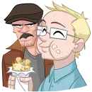 Стикер Майор Гром без текста