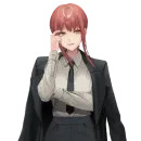 Стикер Makima (chainsaw man)