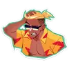 Стикер Мако