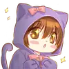 Стикер Малыш кот