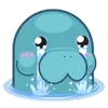 Стикер Ohhh Manatee!